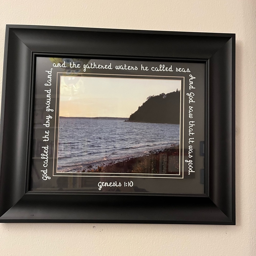 Scripture wall art